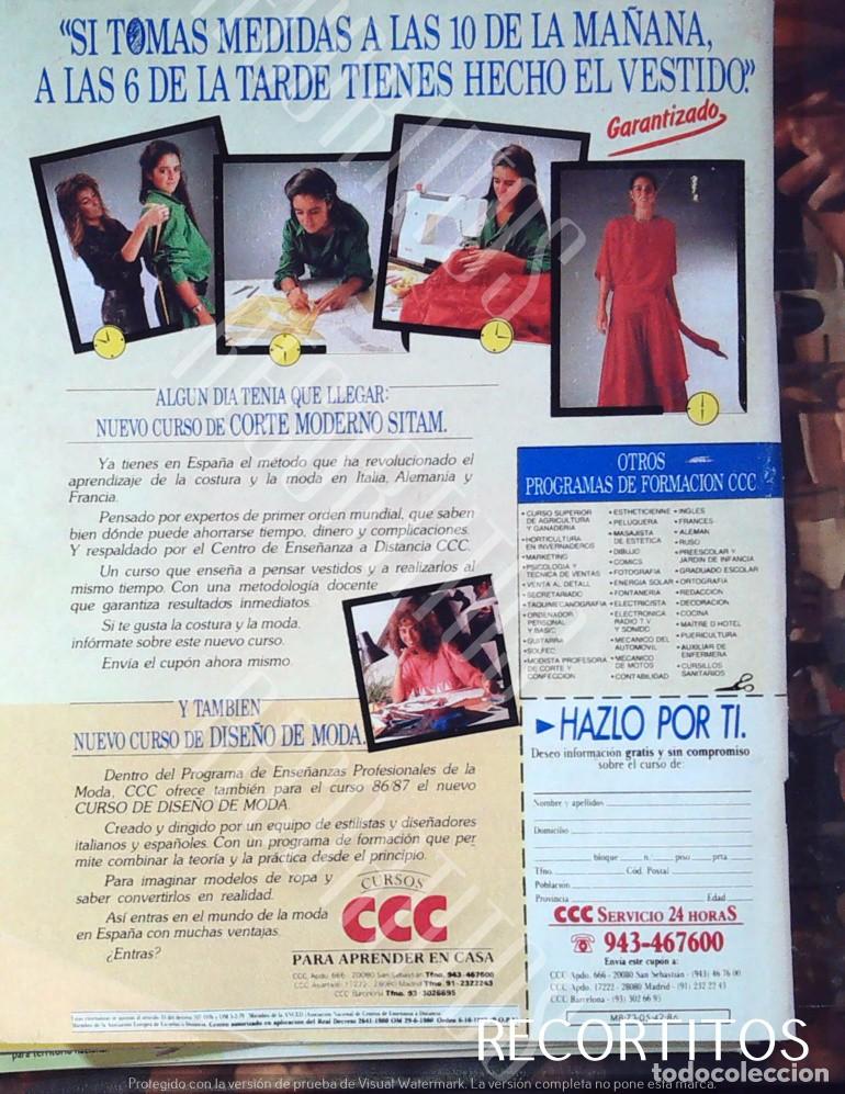 Cine: ccc anuncio publicidad curos de corte y confeccion
