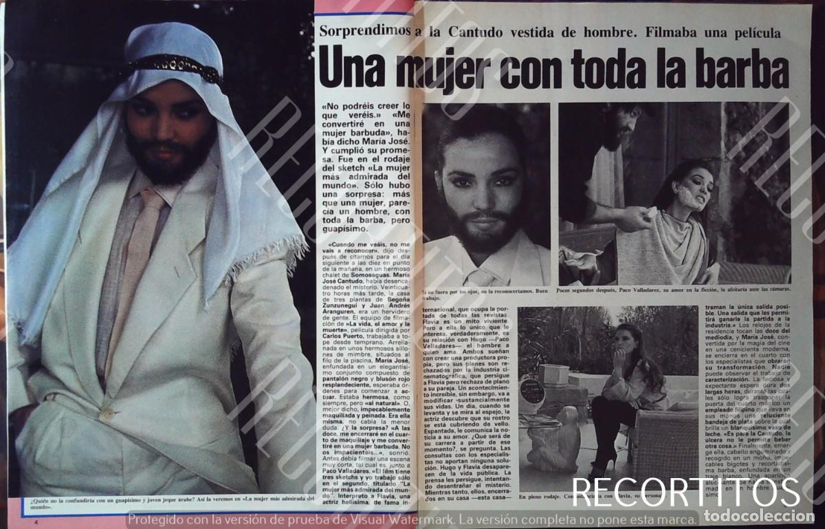 Cine: maria jose cantudo travesti una mujer con toda la barba