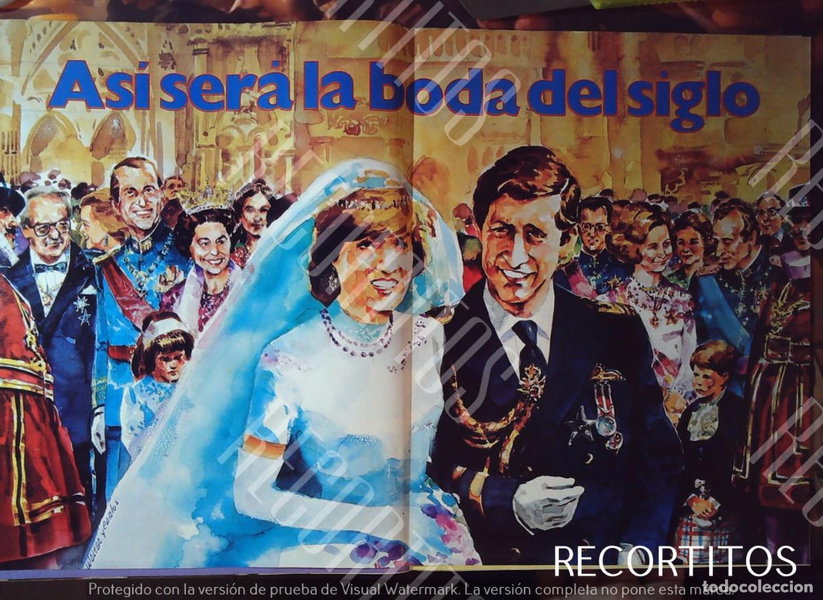 Cine: poster de la boda de lady di diana de gales