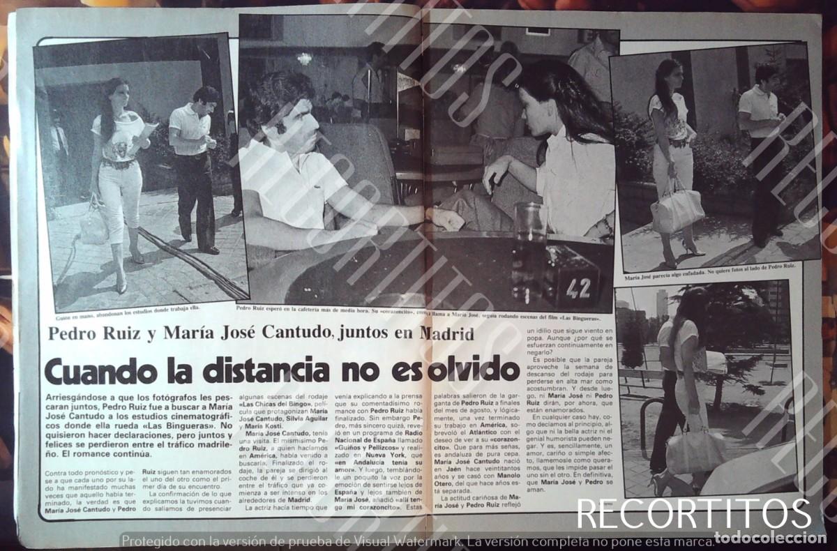 Cine: MARIA JOSE CANTUDO PEDRO RUIZ