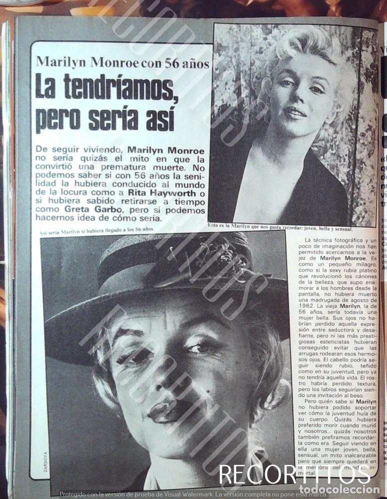 Cine: marilyn monroe inedita