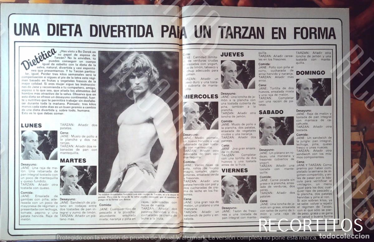 Cine: bo derek la dieta de tarzan