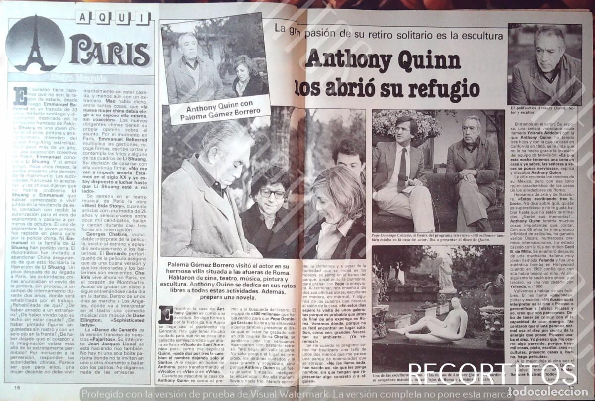 Cine: anthony quinn escultor