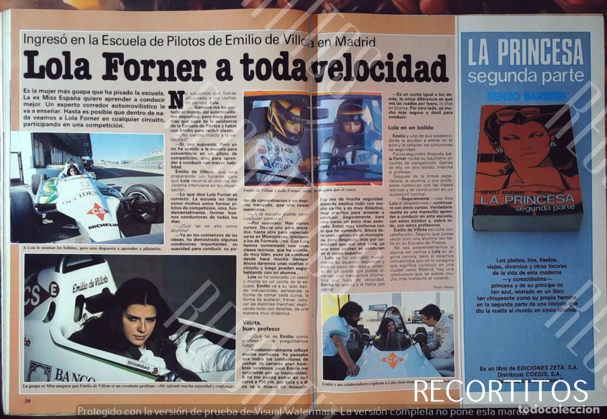 Cine: lola forner miss espa&ntilde;a formula 1