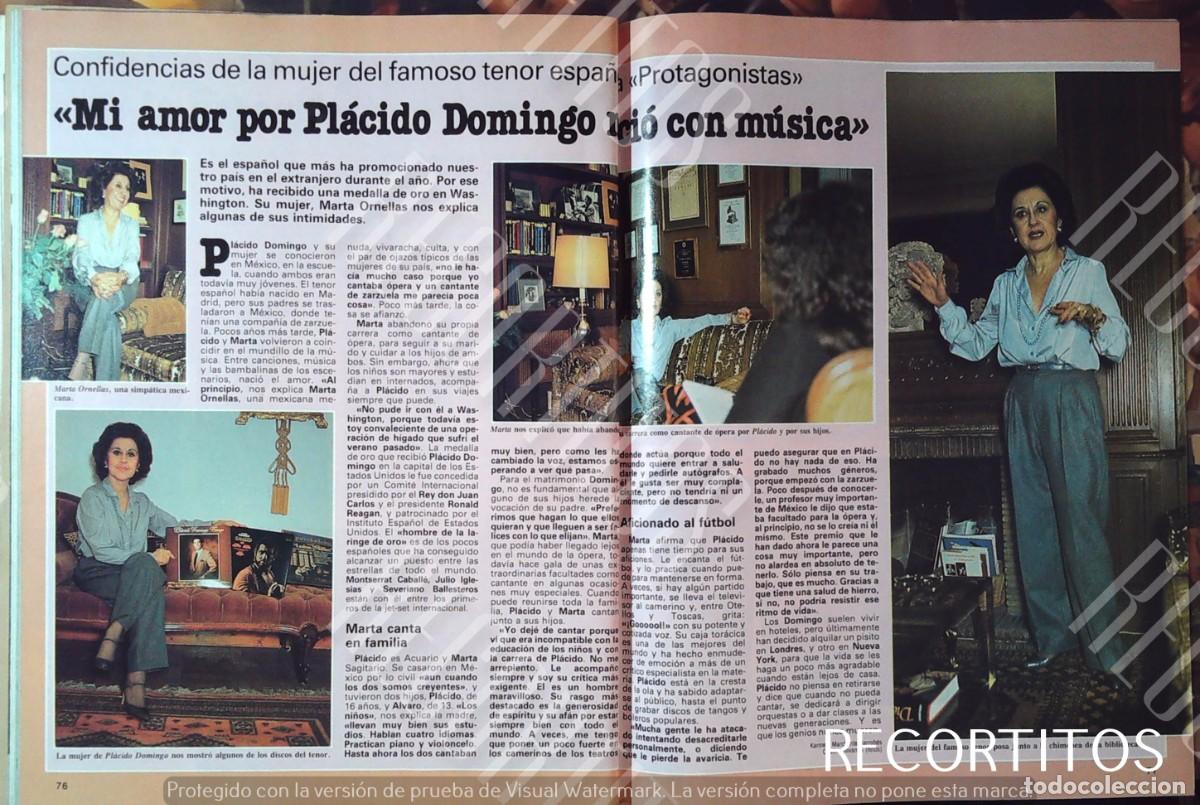 Cine: marta ornellas la esposa de placido domingo