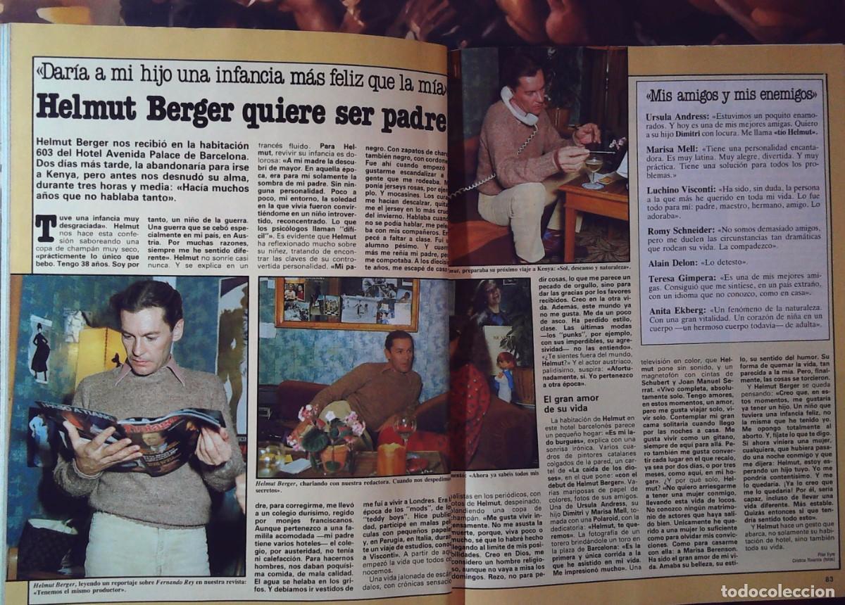 Cine: helmut berger sobre su infanica
