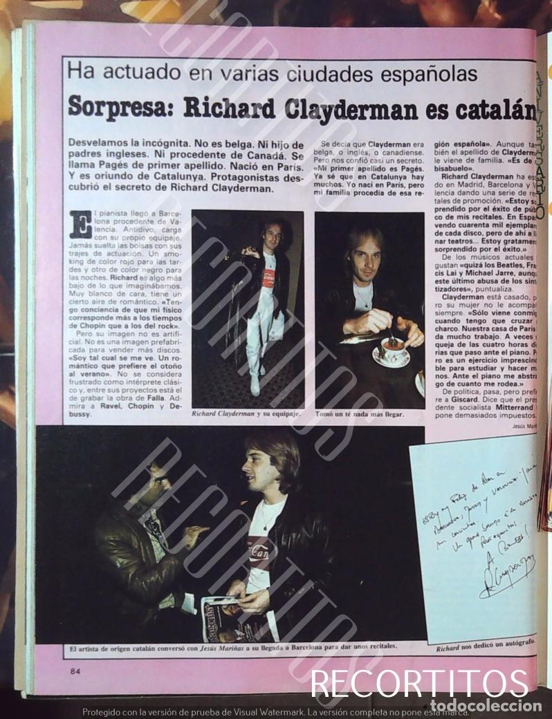Cine: richard clayderman jesus mari&ntilde;as en barcelona
