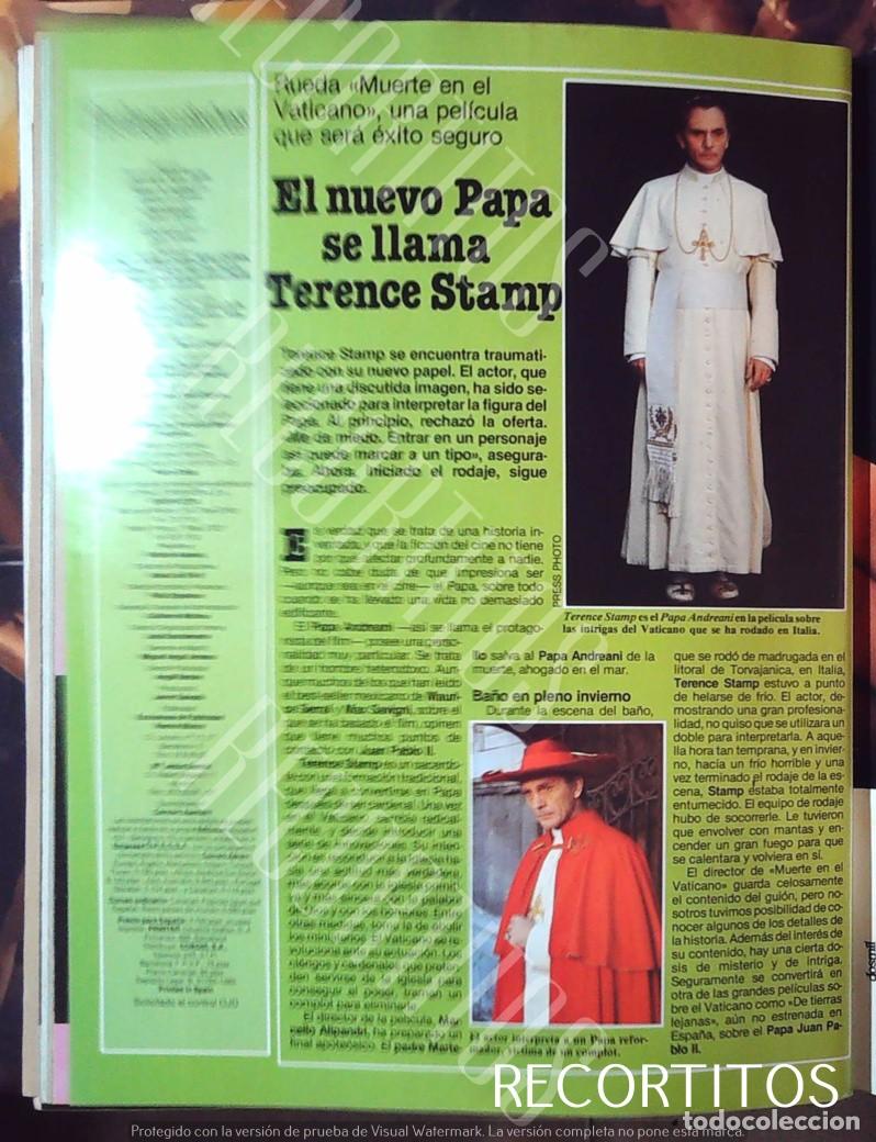 Cine: terence stamp el nuevo papa