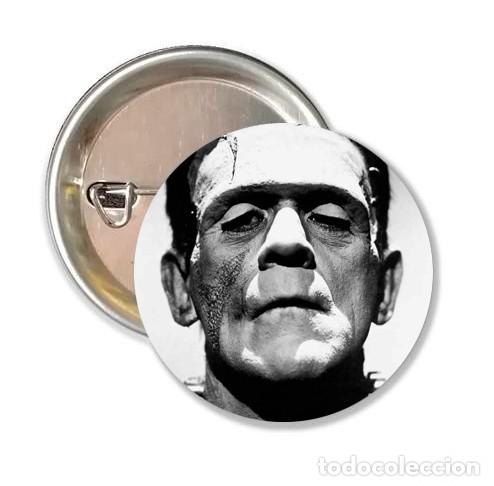 Cine: CHAPA ALFILER 38 MM - CINE - FRANKENSTEIN