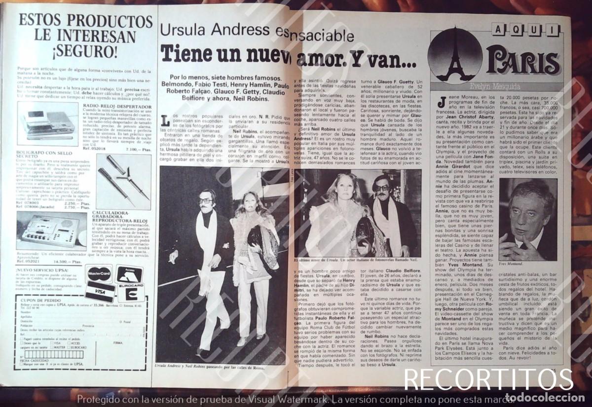 Cine: ursula andress yves montand