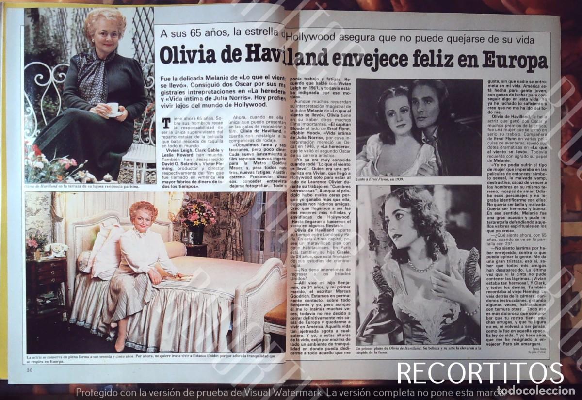Cine: olivia de havilland en europa