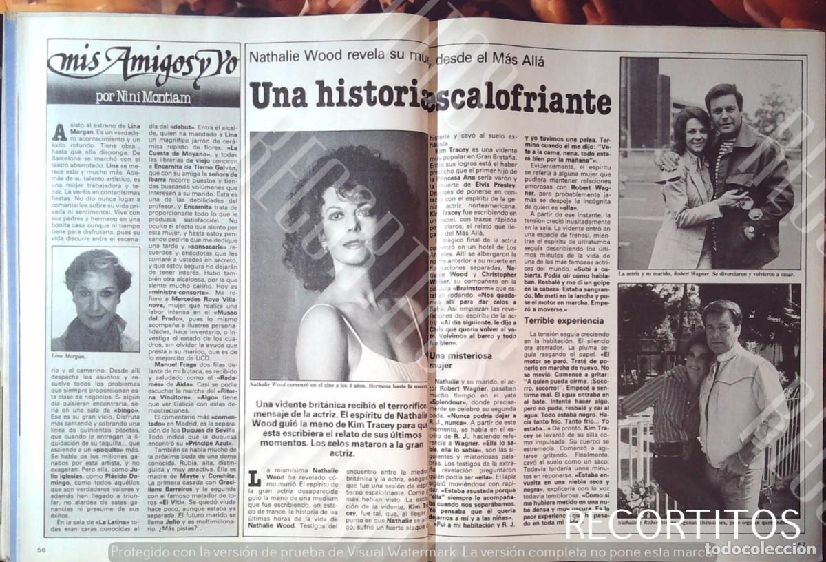 Cine: NATHALIE WOOD ROBERT WAGNER lina morgan
