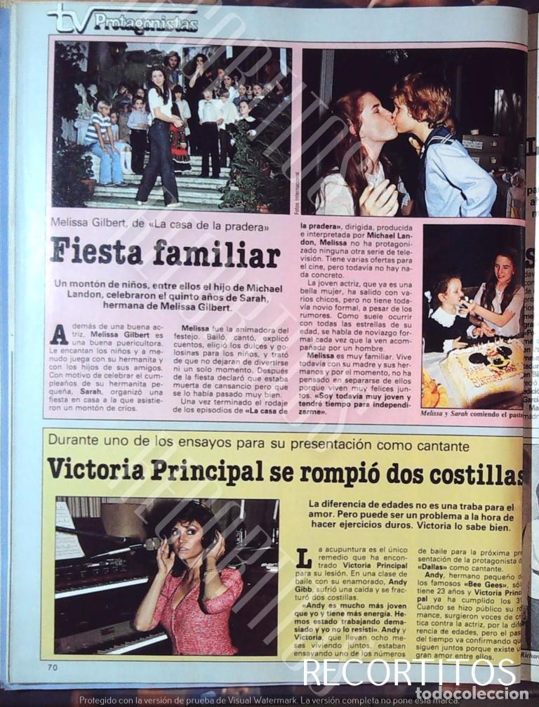 Cine: melissa gilbert la casa de la pradera michael landon victoria prinicipal dallas