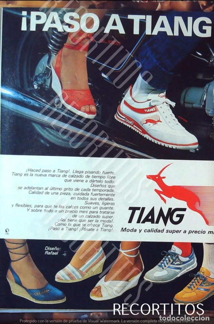 Cine: TIANG CALZADOS DEPORTIVAS ANUNCIO PUBLICIDAD 1982