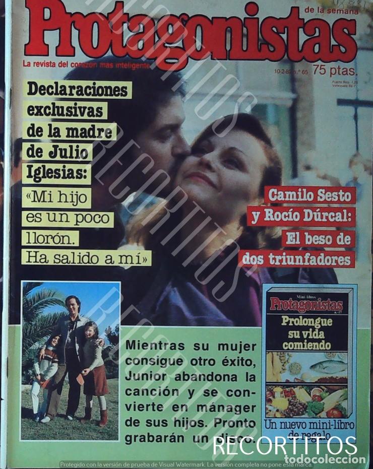 Cine: RECORTE PORTADA CAMILO SESTO ROCIO DURCAL