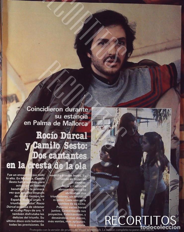 Cine: CAMILO SESTO ROCIO DURCAL