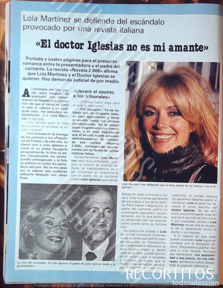 Cine: LOLA MARTINEZ Y EL DOCTOR IGLESIAS
