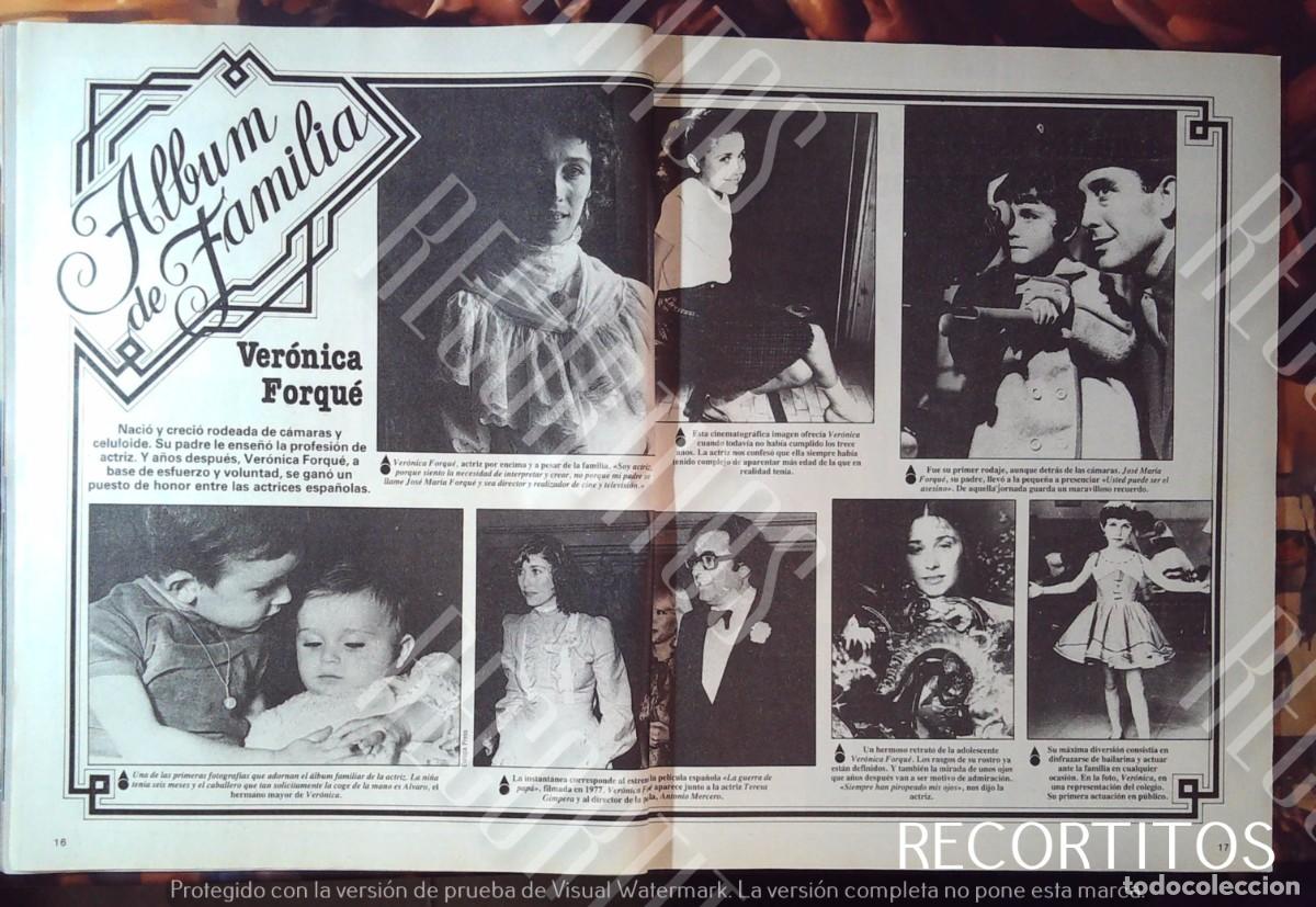 Cine: EL ALBUM DE VERONICA FORQUE