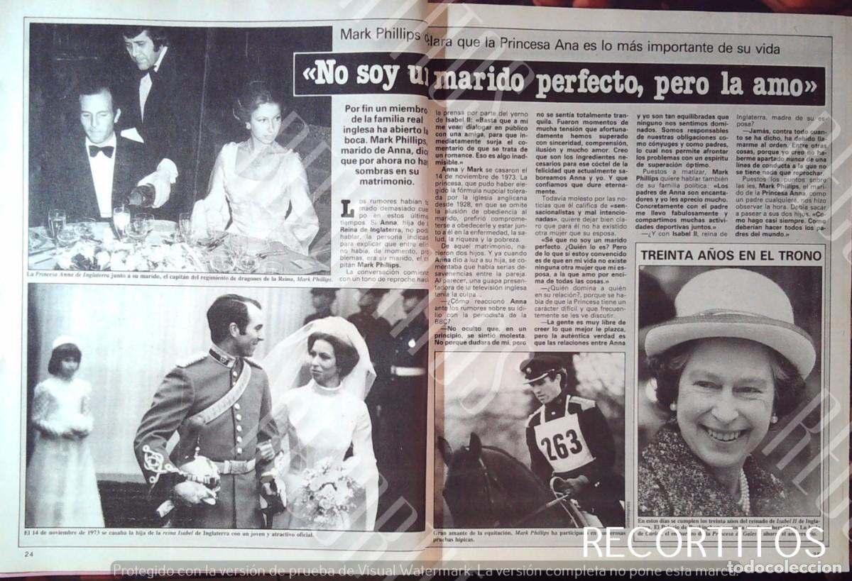 Cine: MARK PHILIPS la princesa ana ISABEL II DE INGLATERRA ELIZABETH QUEEN