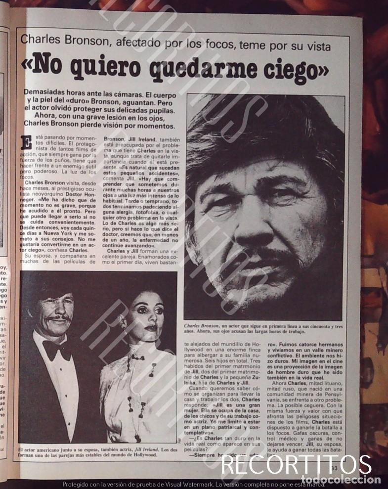 Cine: CHARLES BRONSON JILL IRELAND