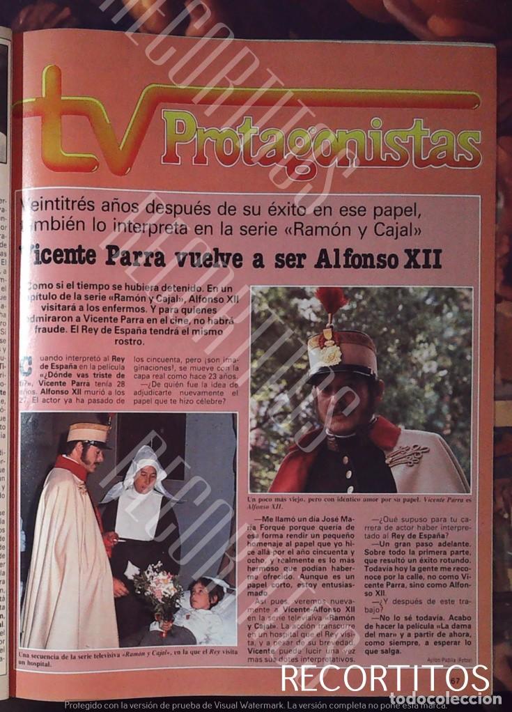 Cine: VICNETE PARRA ALFONSO XII EN TVE