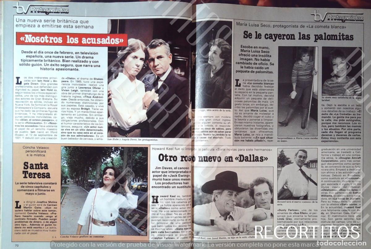 Cine: HOWARD KEEL DALLAS JARED MARTIN NOSOTROS LOS ACUSADOS CONCHA VELASCOMARIA LUISA SECO