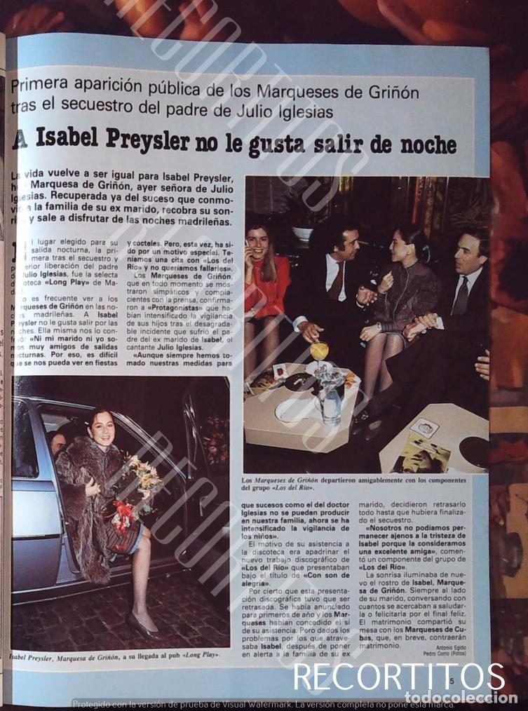 Cine: MCH MARTA CHAVARRI MARQUESA DE CUBAS ISABEL PREYSLER