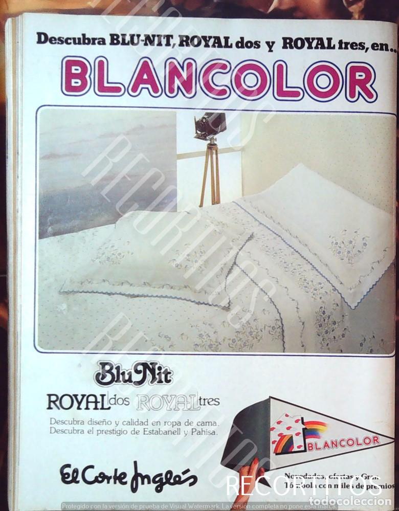 Cine: MANZANILLA NATURAL BLANCOLOR EL CORTE INGLES BLU NIT