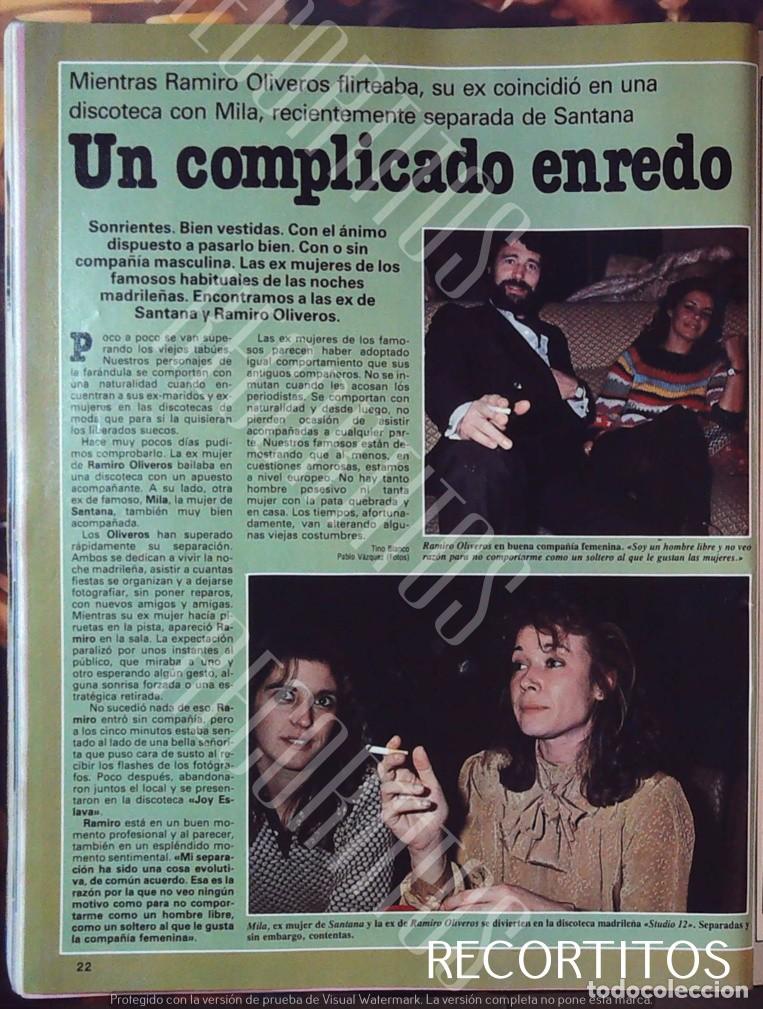 Cine: mila ximenez manolo santana ramiro oliveros