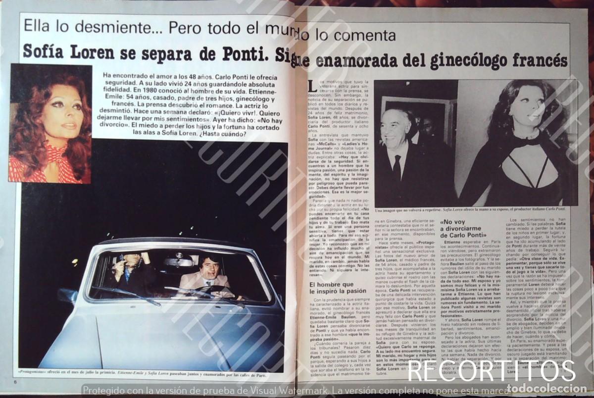 Cine: sofia loren carlo ponti no hay divorcio