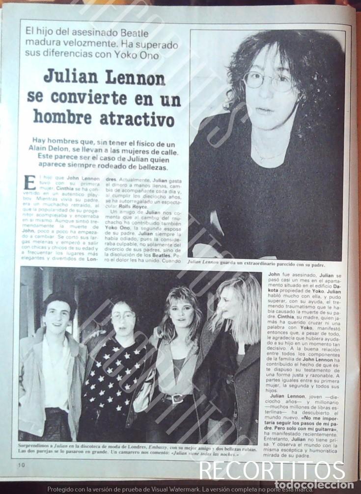 Cine: julian lennon jr the beatles la embassy de londres
