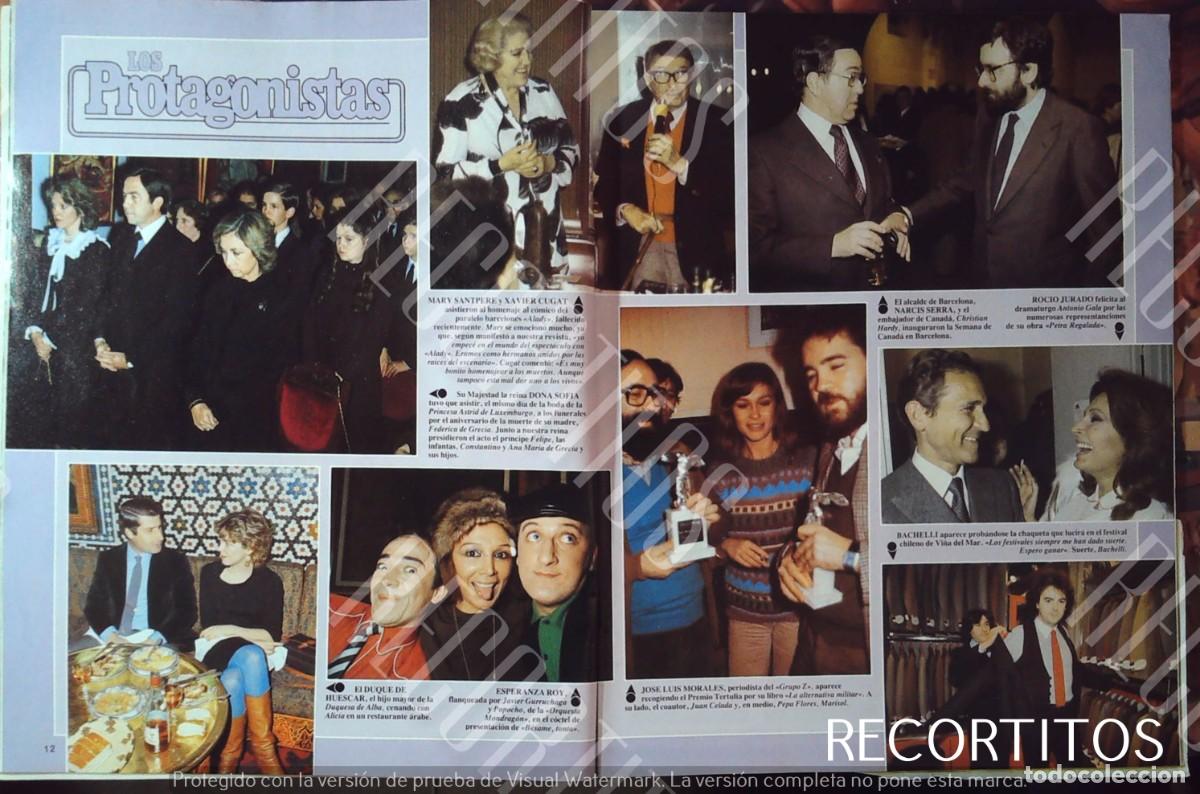 Cine: marisol rocio jurado xavier cugar mary santpere antonio gala bachelli narcis serra esperanza roy ja