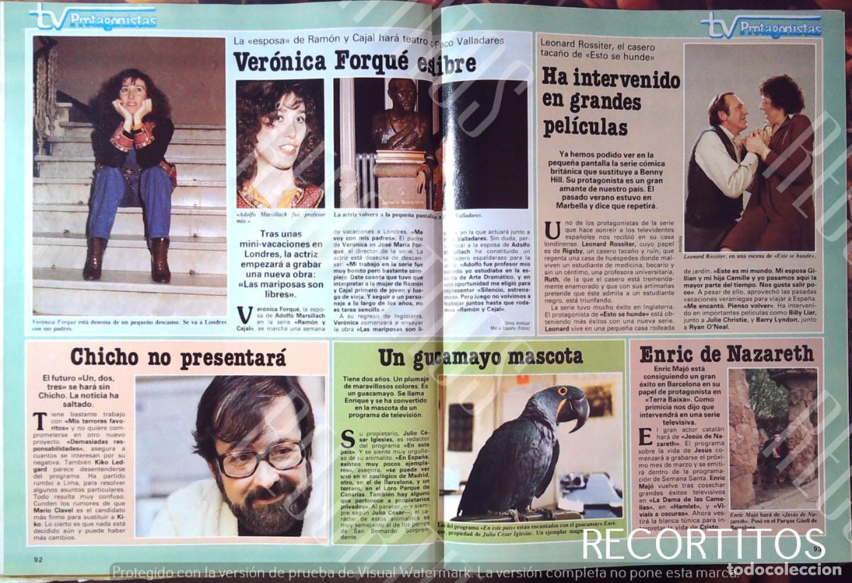 Cine: CHICHO IBA&Ntilde;EZ SERRADOR veronica forque leonard rossiter enric majo ramon y cajal