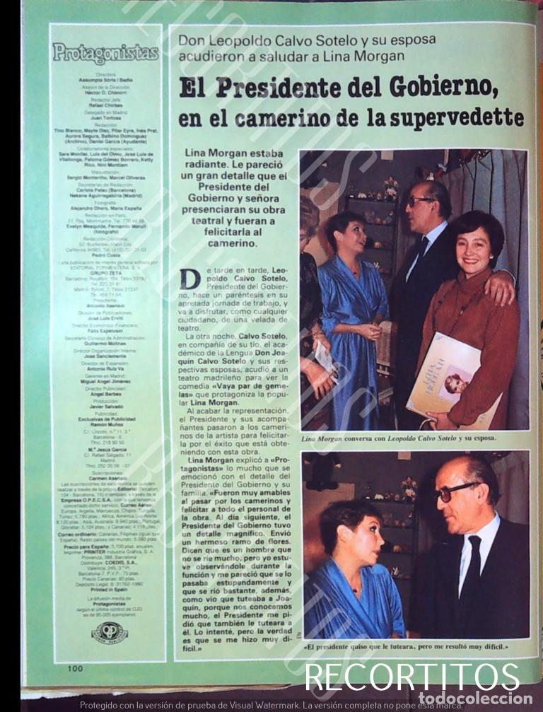 Cine: leopoldo calvo sotelo lina morgan