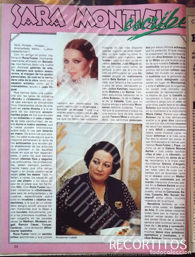 Cine: sara montiel montserrat caballe protagonistas