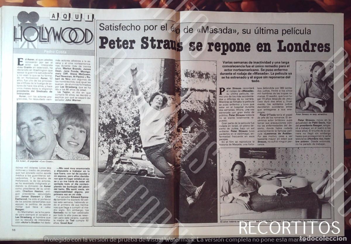 Cine: PETER STRAUSS hombre rico pobre en londres