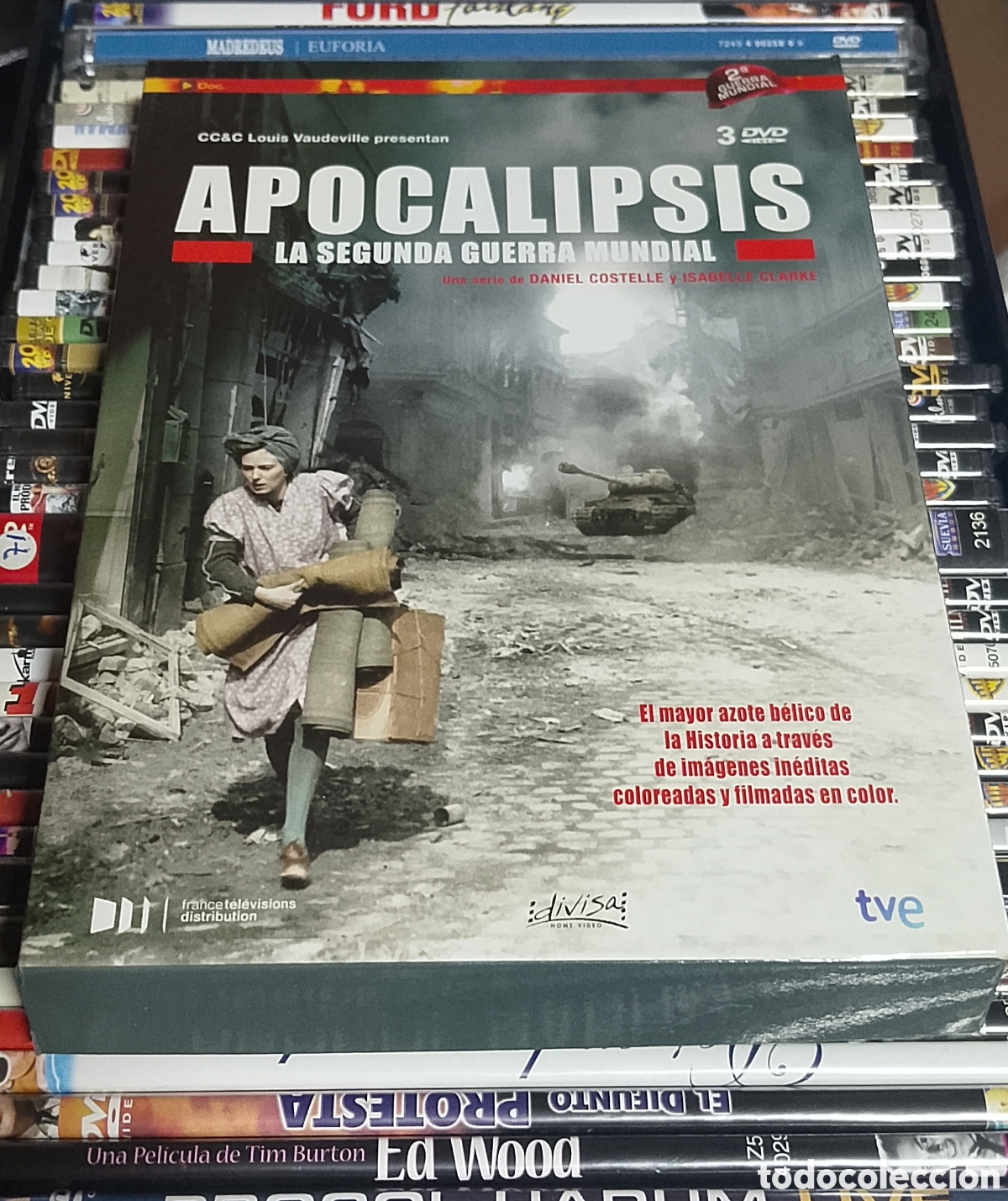 Cine: 3 DVD (Triple) Apocalipsis la segunda guerra mundial TVE