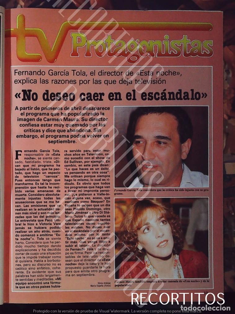 Cine: fernando garcia tola carmen maura