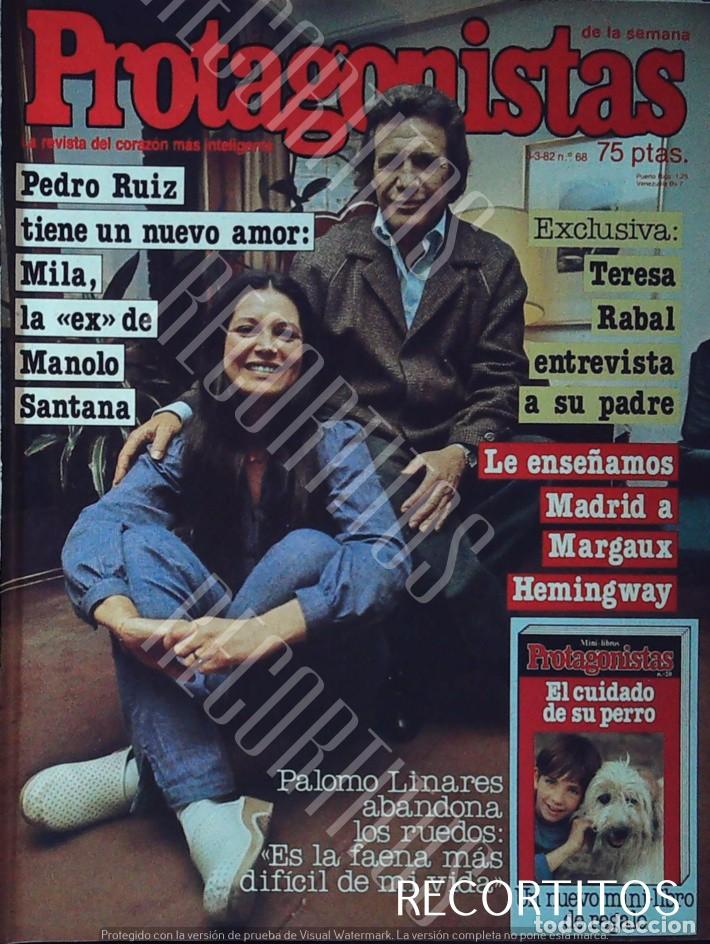 Cine: paco rabal francisco teresa recorte portada