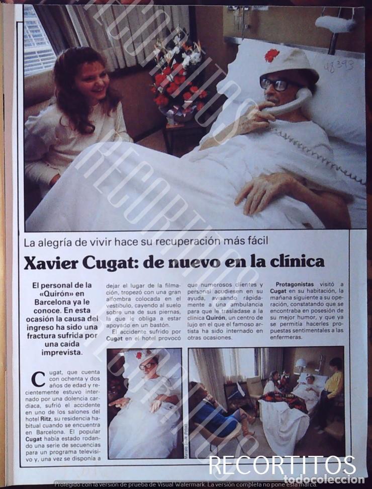 Cine: XAVIER CUGAT en el quiron de barcelona