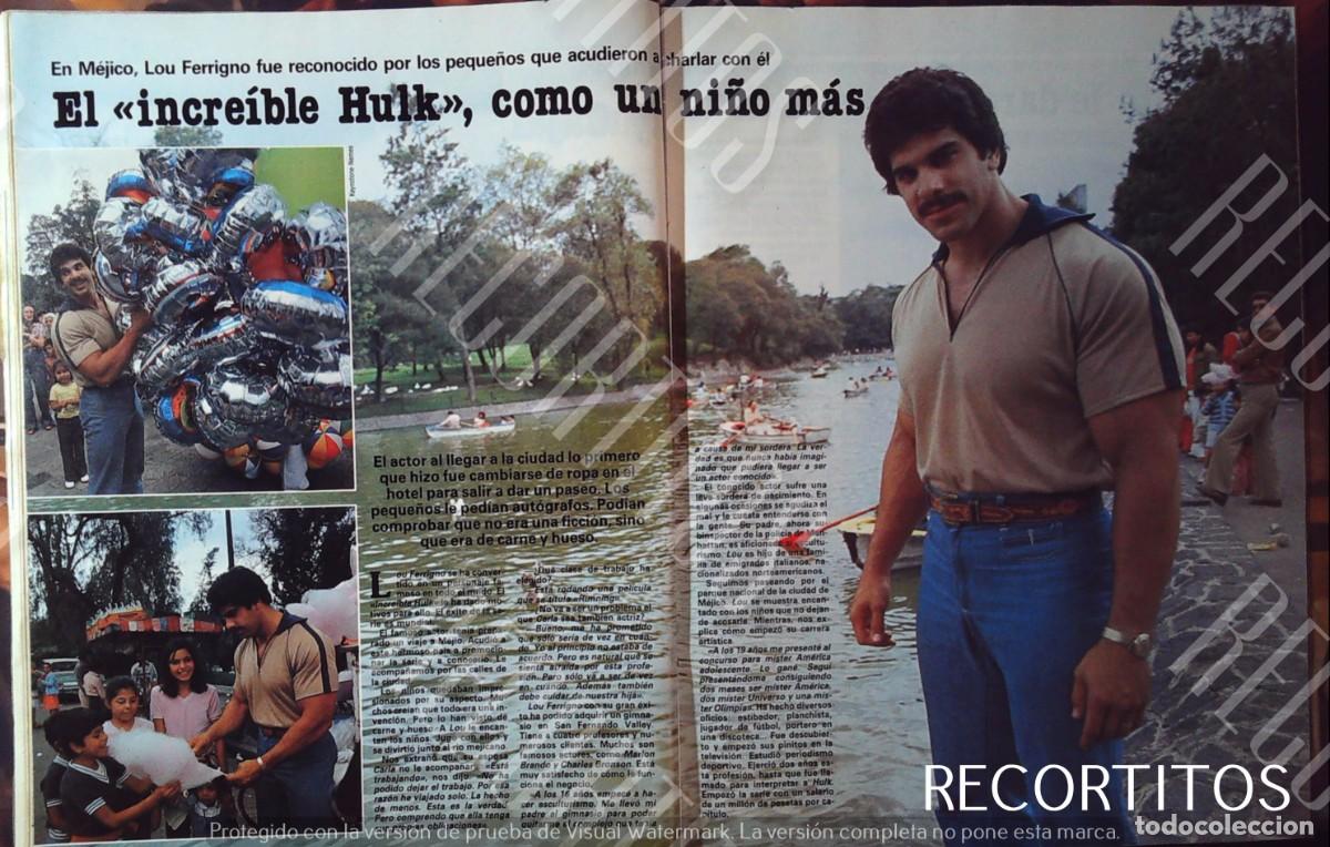 Cine: LOU FERRIGNO HULK EN MEXICO