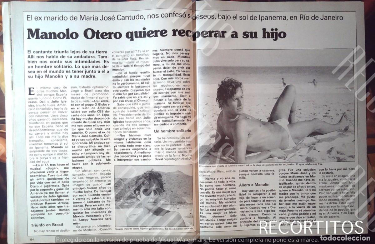Cine: MANOLO OTERO QUIERE RECUPERARA A SU HIJO
