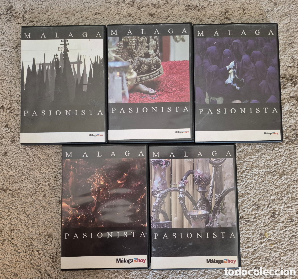 Cine: Lote 5 DVD Semana Santa M&aacute;laga Pasionista