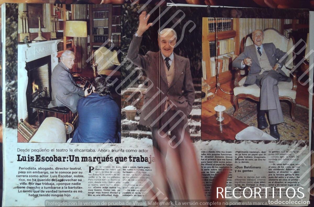 Cine: LUIS ESCOBAR UN MARQUES ACTOR