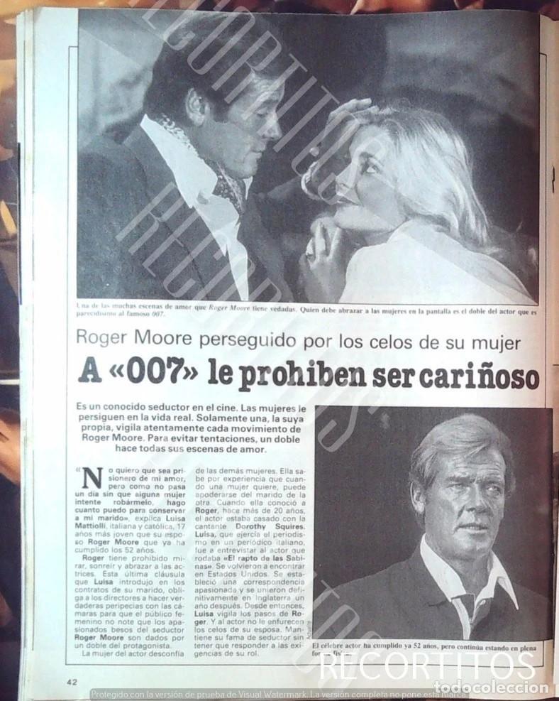 Cine: JAMES BOND 007 ROGER MOORE