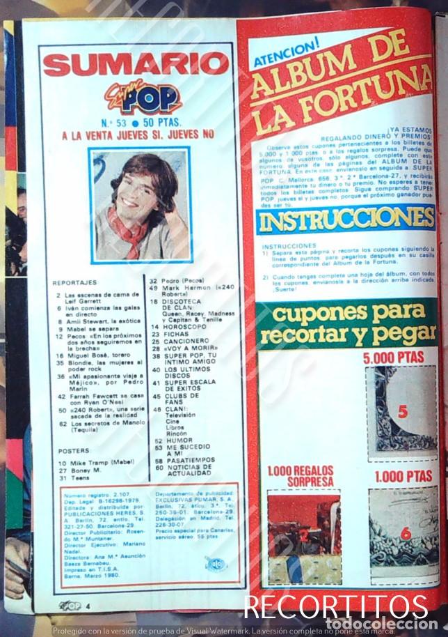 Cine: MIGUEL BOSE SUPER POP