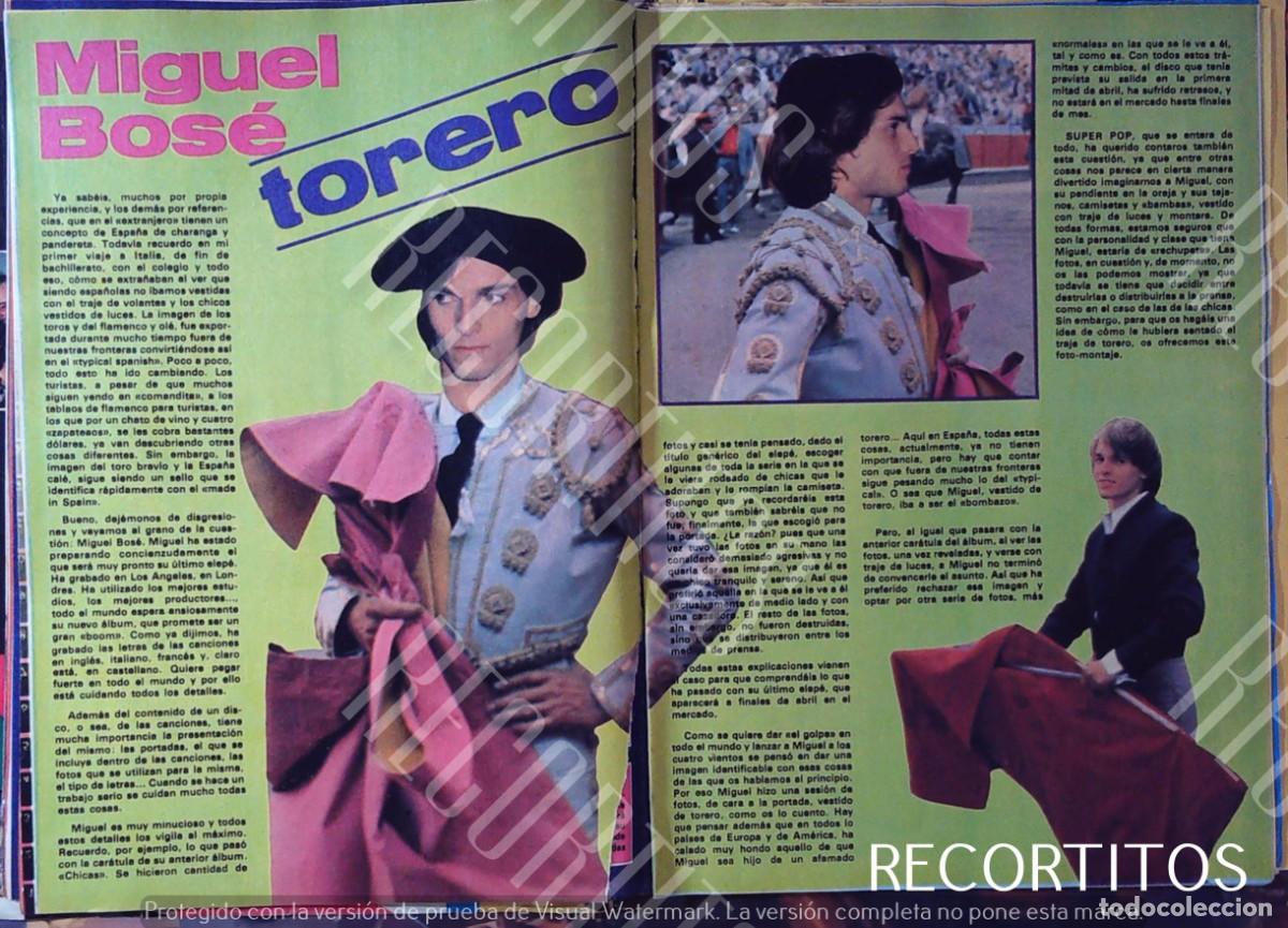 Cine: MIGUEL BOSE TORERO SUPER POP