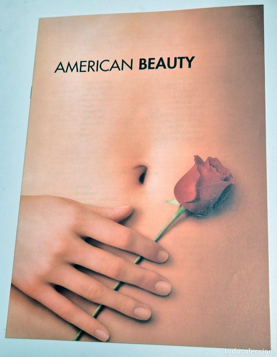 Cine: American Beauty - Sam Mendes. Dossier promocional de prensa (1999)