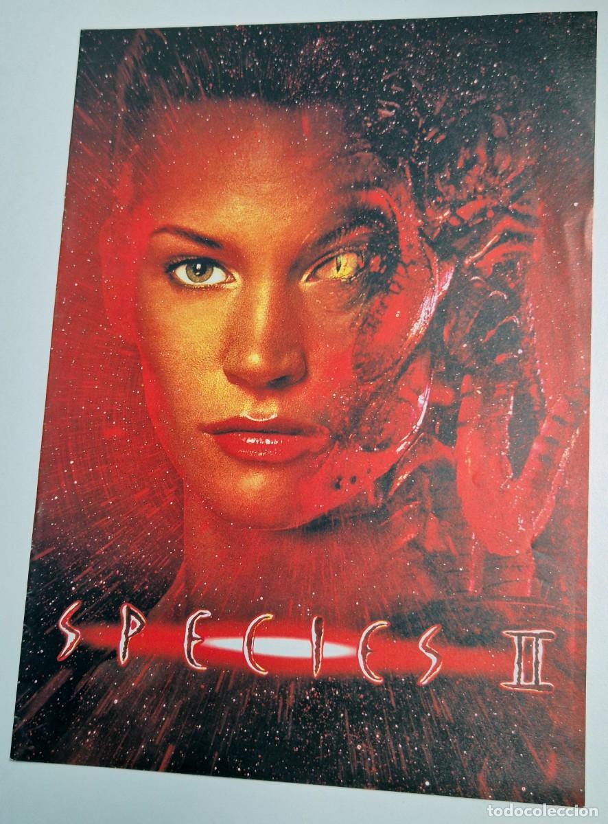 Cine: Especie mortal II (Species II - Peter Medak. Dossier promocional de prensa (1998)
