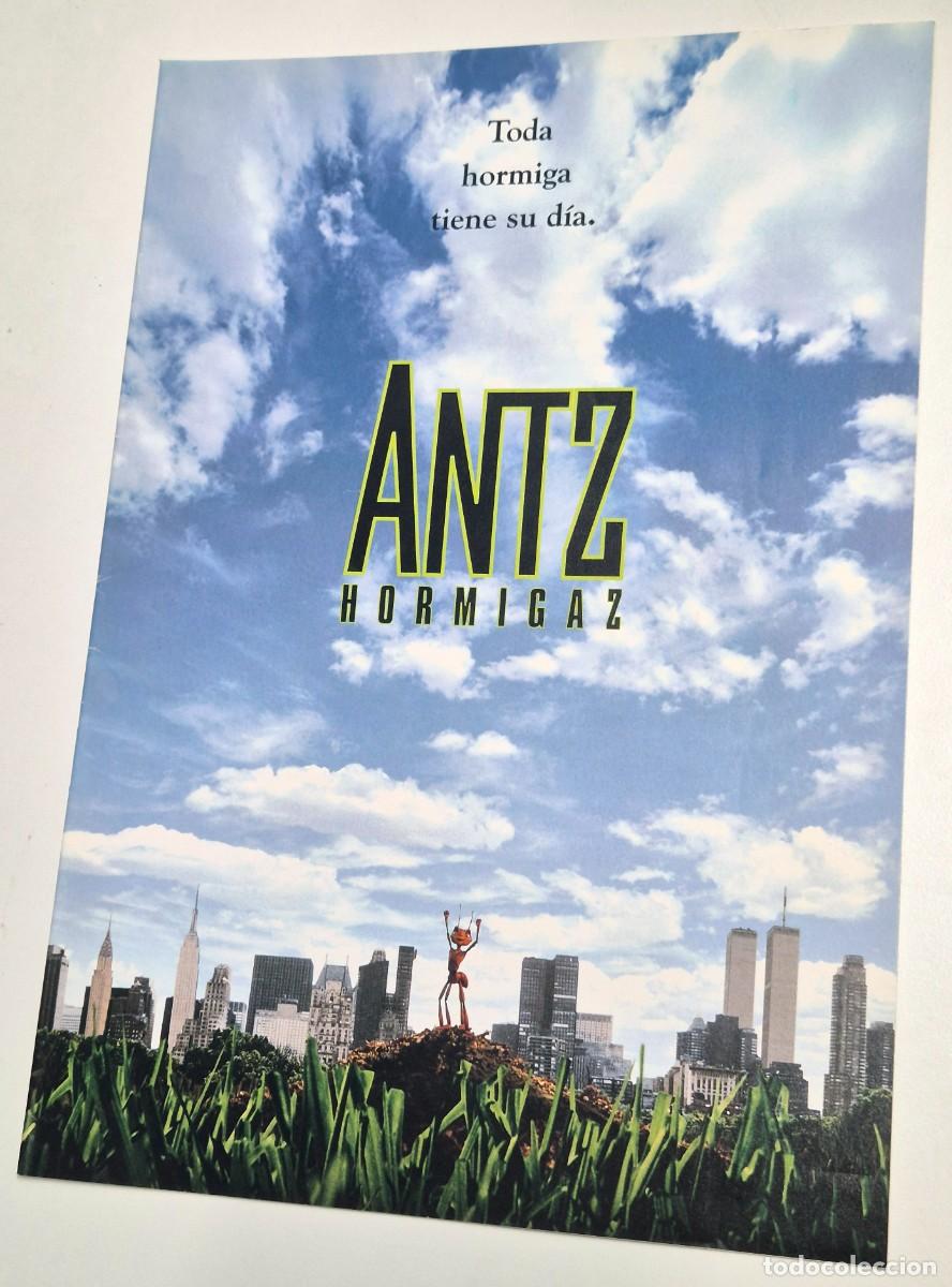 Cine: Hormigaz - Eric Darnell y Tim Johnson. Dossier promocional de prensa (1998)
